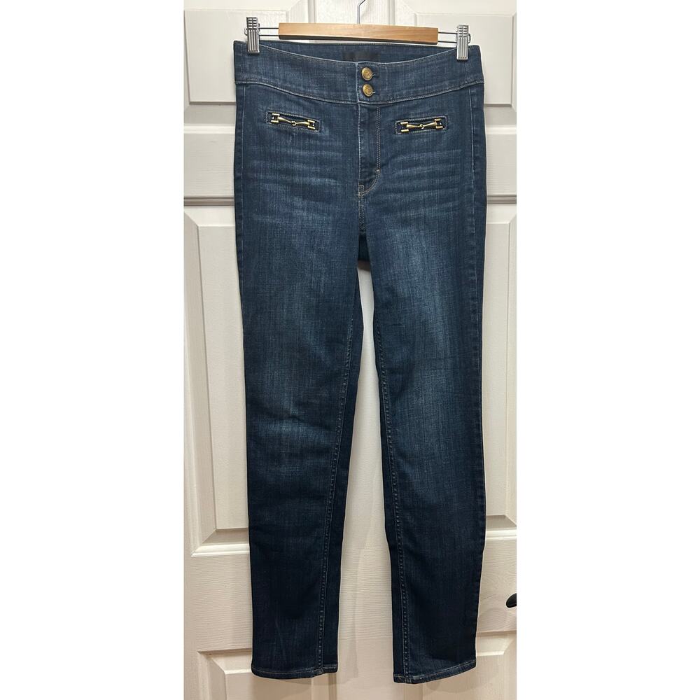 White House Black Market Highrise Slim Everyday Soft Jean, Size 4